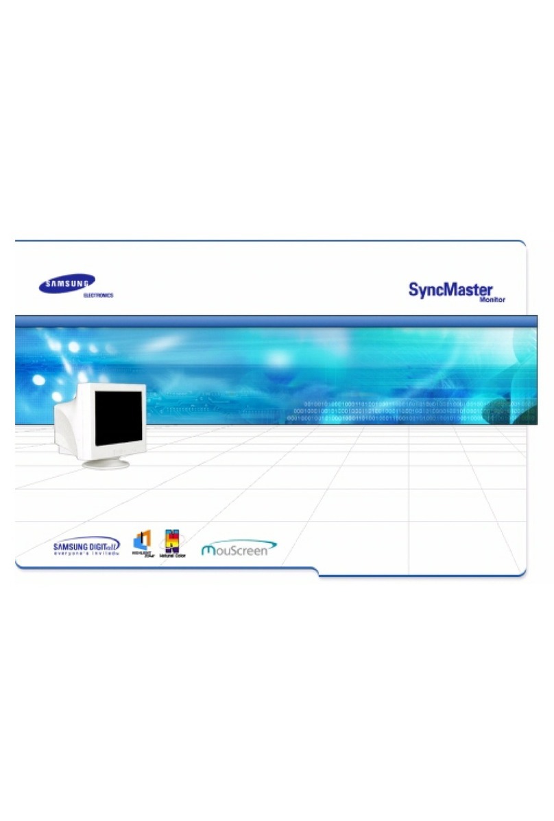 Samsung SyncMaster 957p User manual Samsung SyncMaster 957p User manual