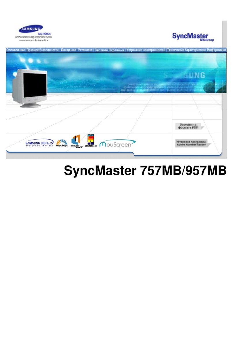 Samsung SyncMaster 957MB User manual