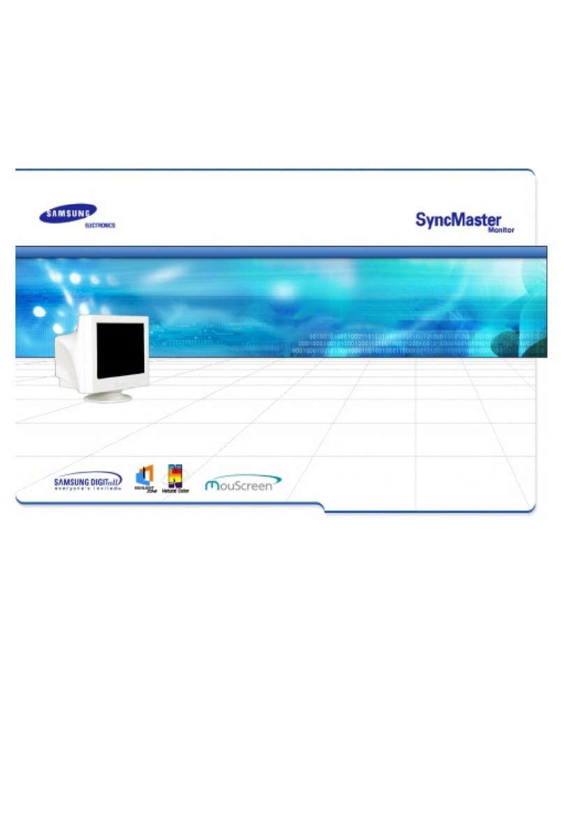 Samsung SyncMaster 957FS User manual