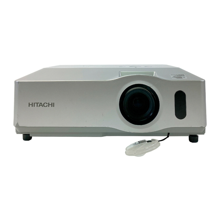 Hitachi CP X206 - XGA LCD Projector Network guide