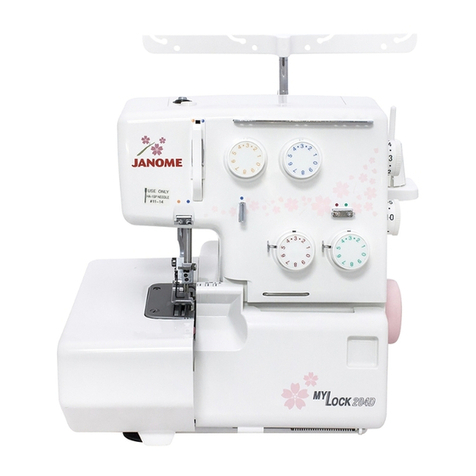 Janome 204D User manual Janome 204D User manual