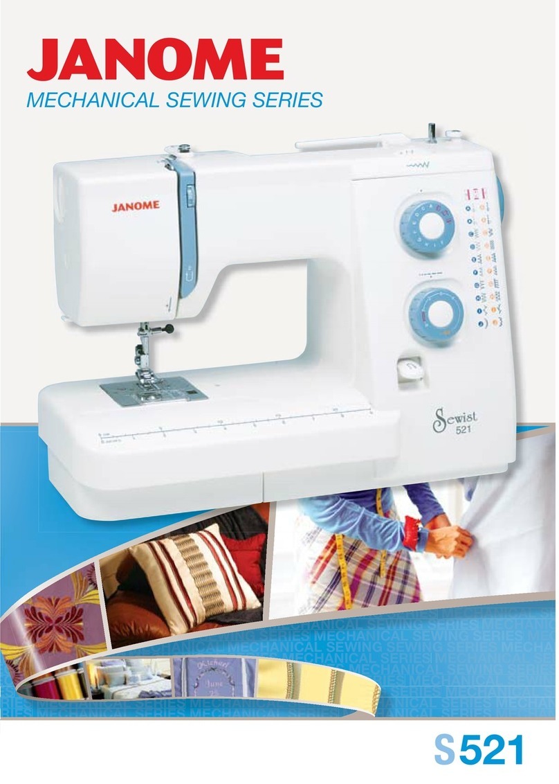 Janome S521 brochure
