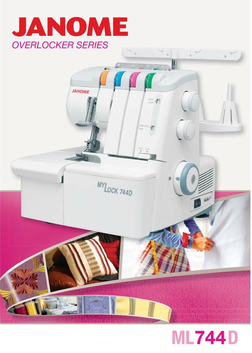Janome ML 744D brochure