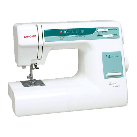 Janome MYEXCEL 18W LE User manual