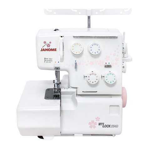 Janome 204D brochure