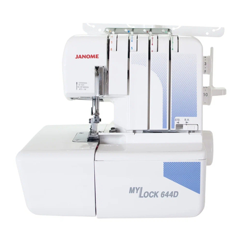 Janome MyLock 644D brochure