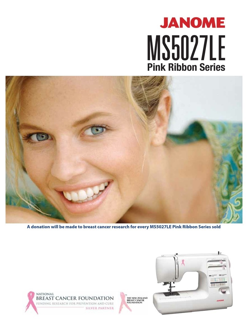 Janome MS5027LE User manual