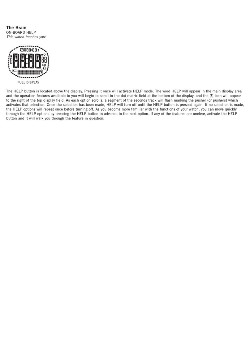 Fossil DIGITAL THE BRAIN User manual