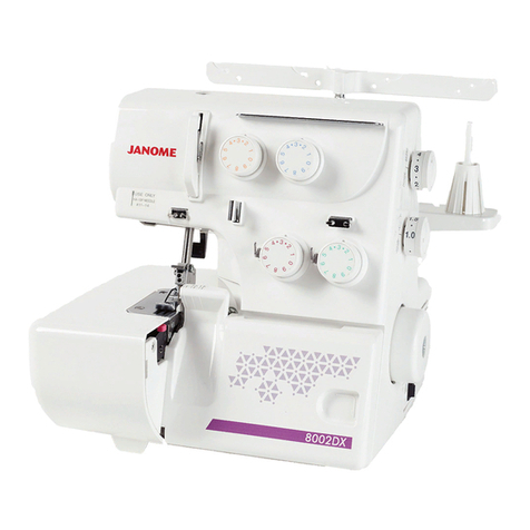 Janome 8002DX brochure