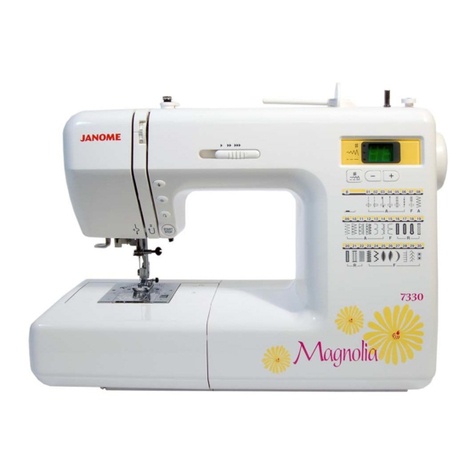 Janome HF 8077 Instruction book