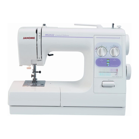 Janome 521 - datasheet
