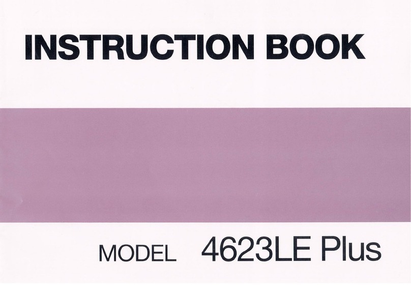 Janome 4623LE PLUS User manual