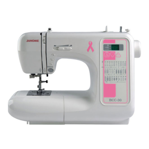 Janome 1600P-QC - datasheet