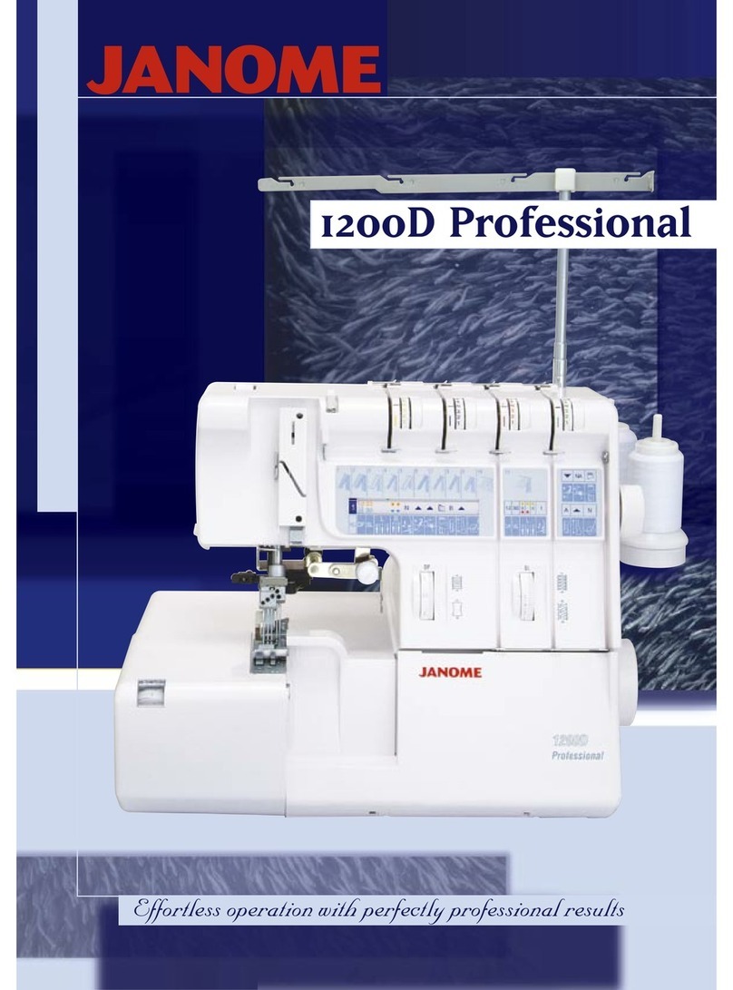 Janome 1200D User manual
