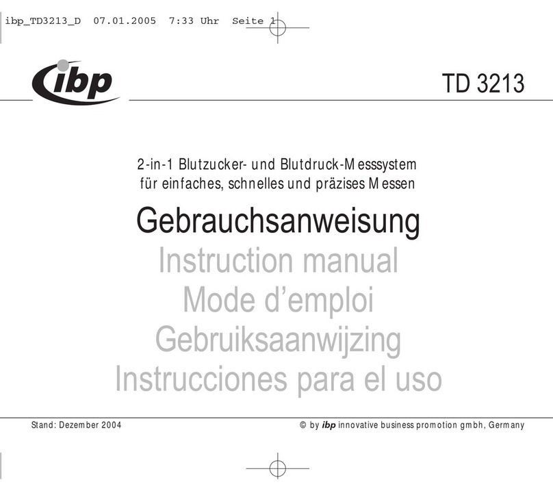 IBP TD 3213 instruction manual