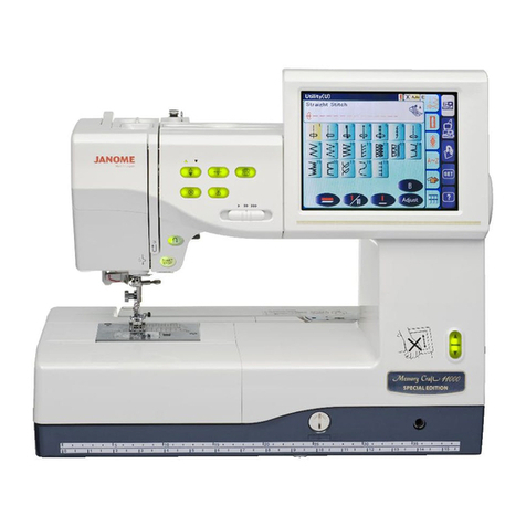 Janome MC11000SE User manual Janome MC11000SE User manual