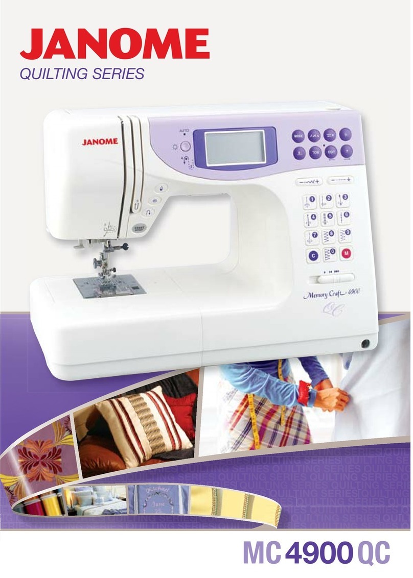 Janome MC4900QC brochure