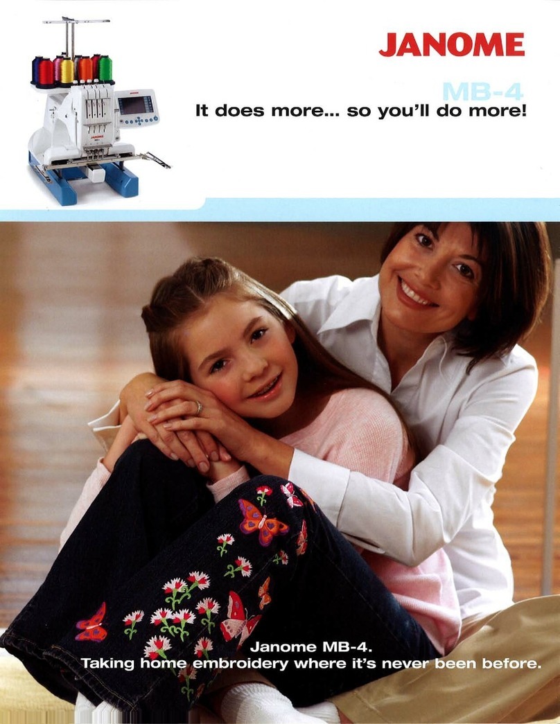 Janome MB-4 User manual