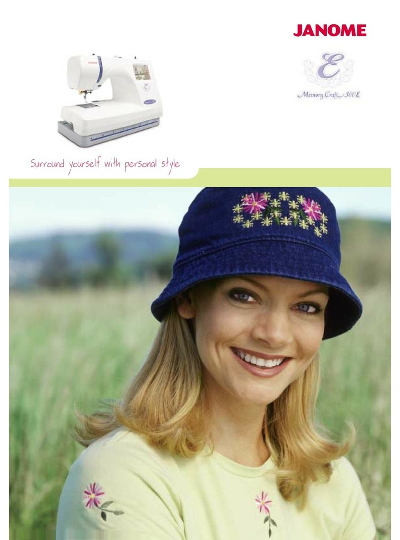 Janome MC 300E - User manual
