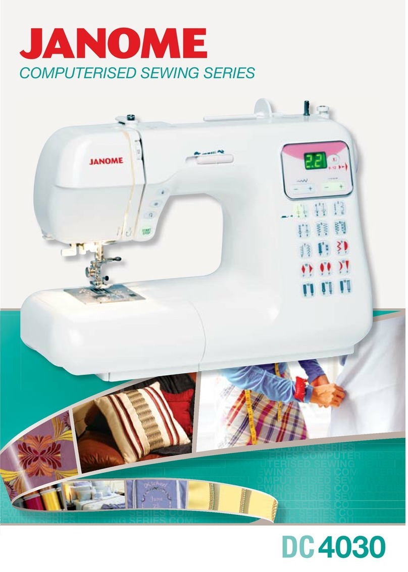 Janome DC 4030 - User manual