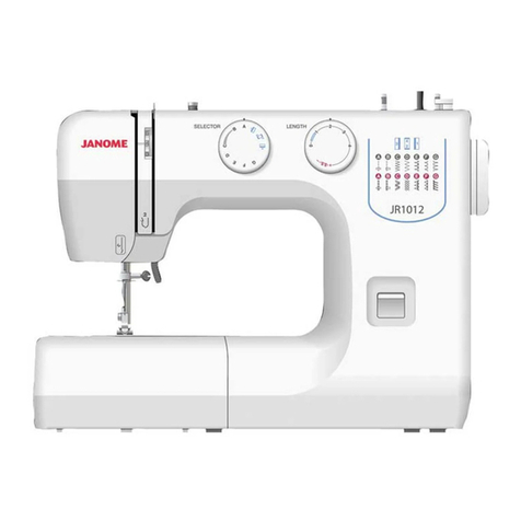 Janome JR1012 User manual Janome JR1012 User manual