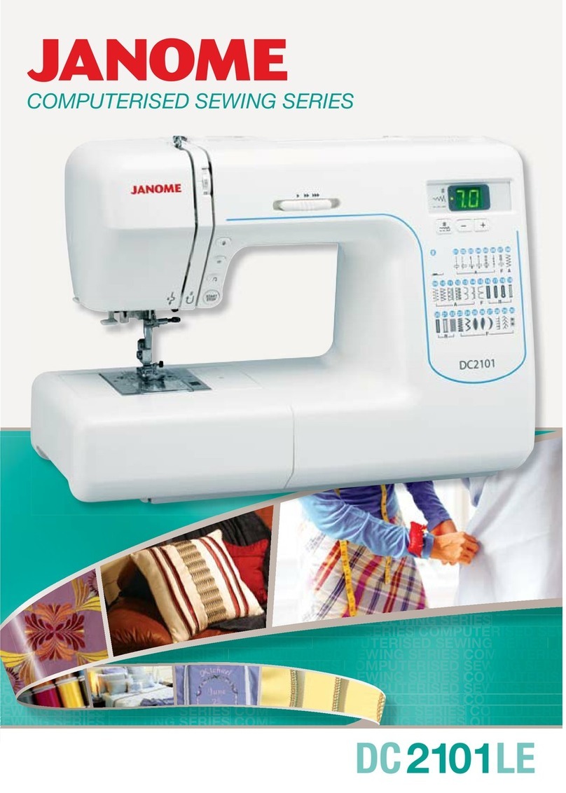 Janome DC2101 brochure