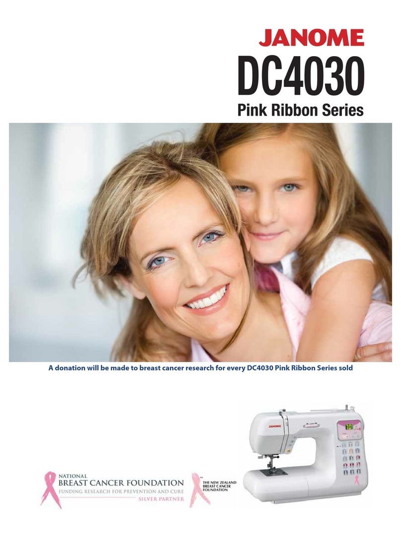 Janome DC 4030 - brochure