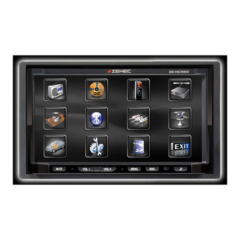 ZENEC ZE-NC520 Software manual