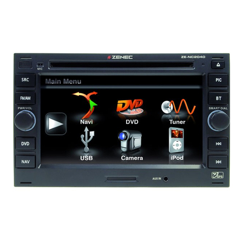 ZENEC ZE-NC2040 User manual