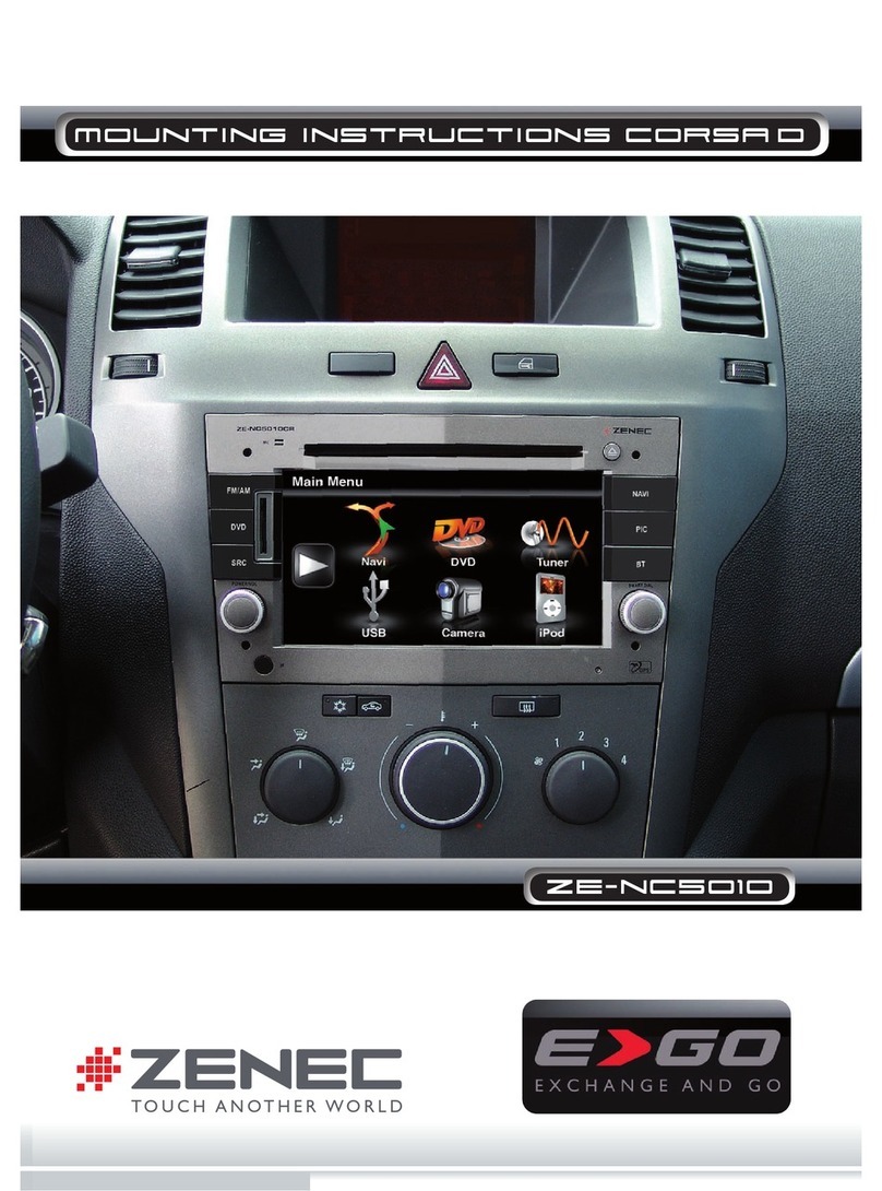 ZENEC ZE-NC5010 manual