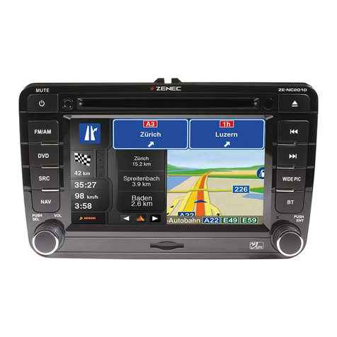 ZENEC ZE-NC2010 User manual