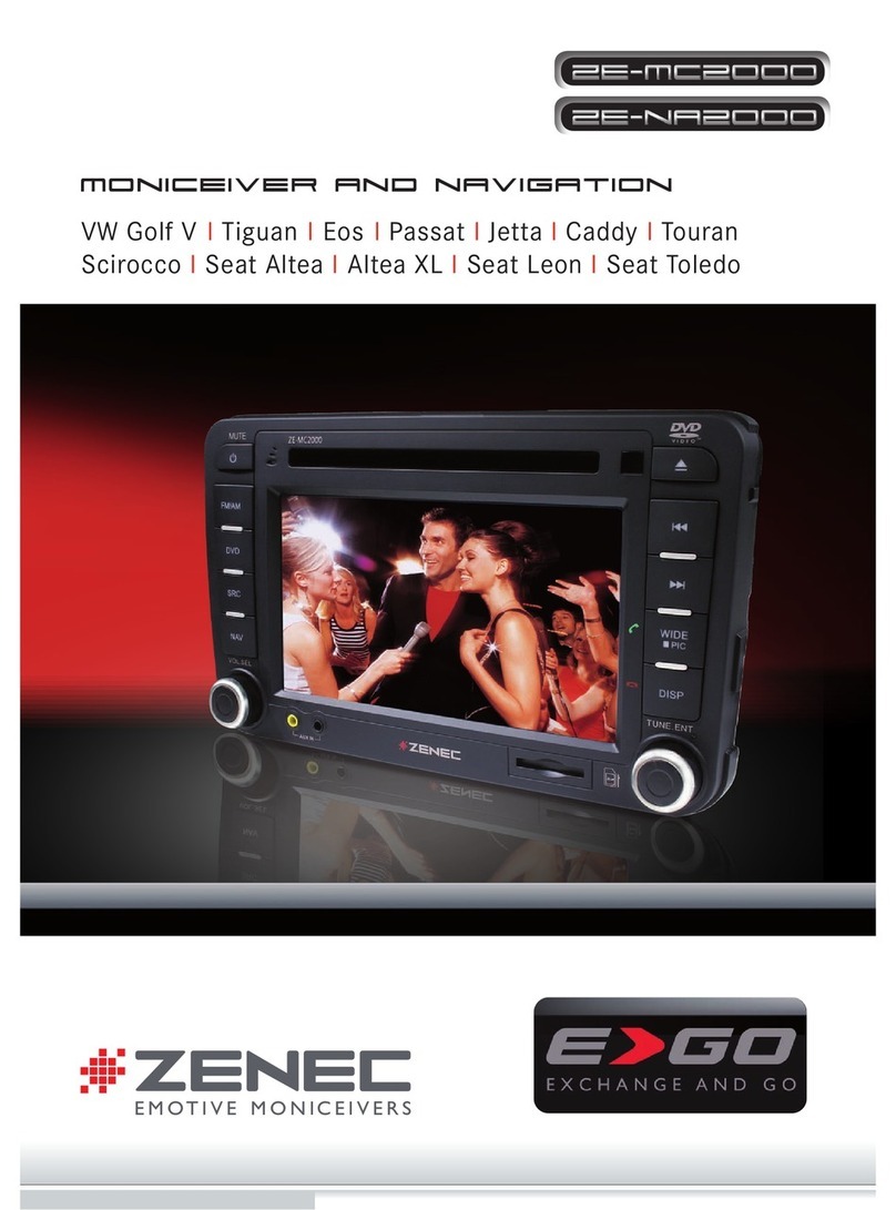 ZENEC ZE-NA2000 - User manual