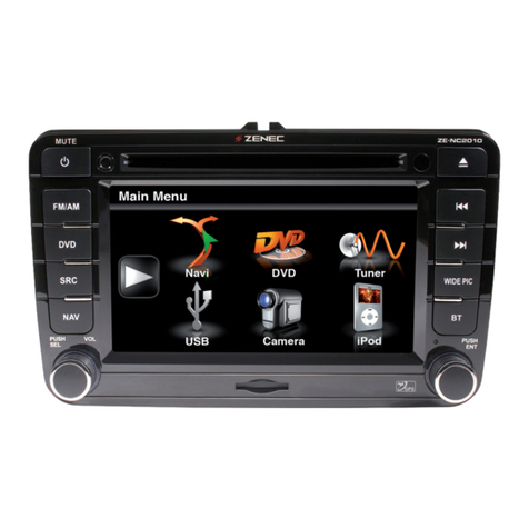 ZENEC ZE-NC2010 manual