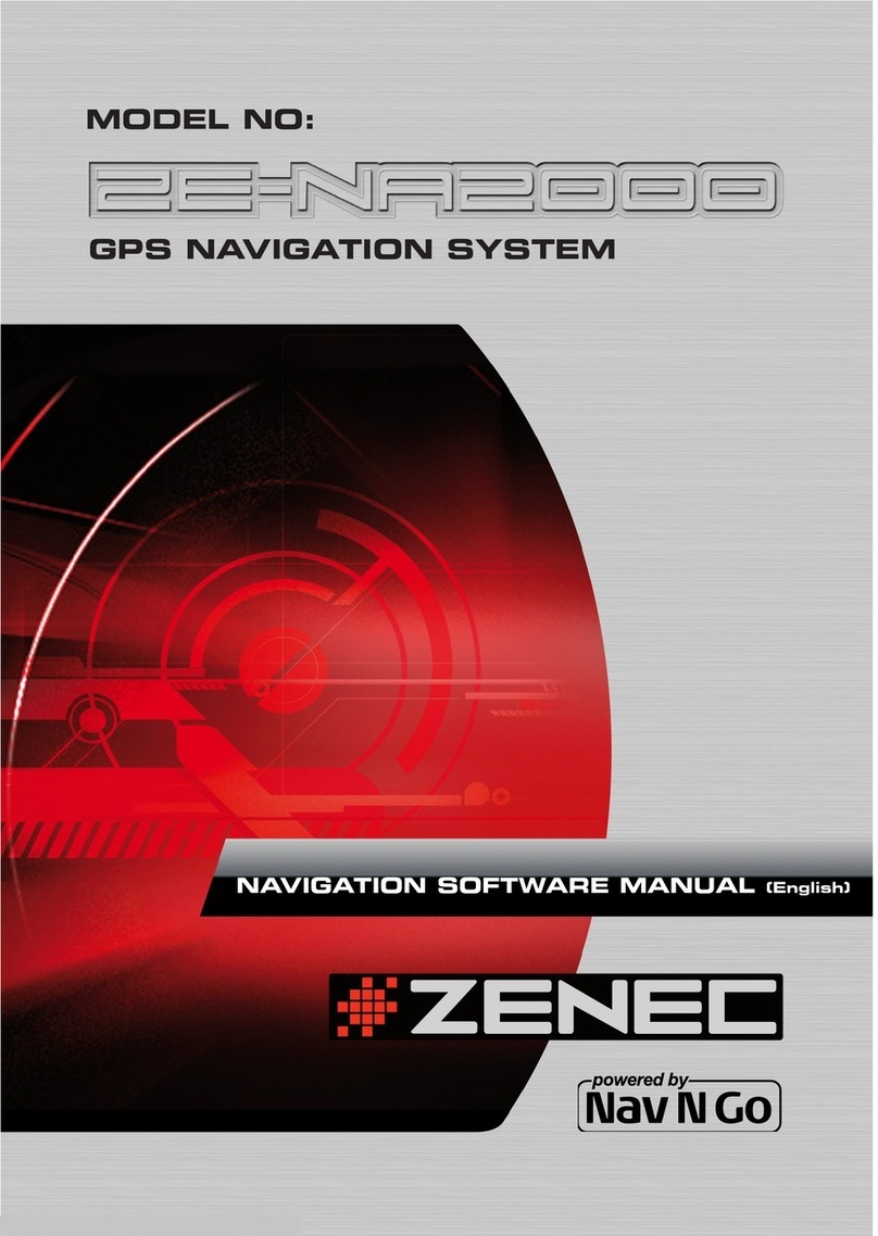 ZENEC ZE-NA2000 - Mounting instructions ZENEC ZE-NA2000 - Mounting instructions