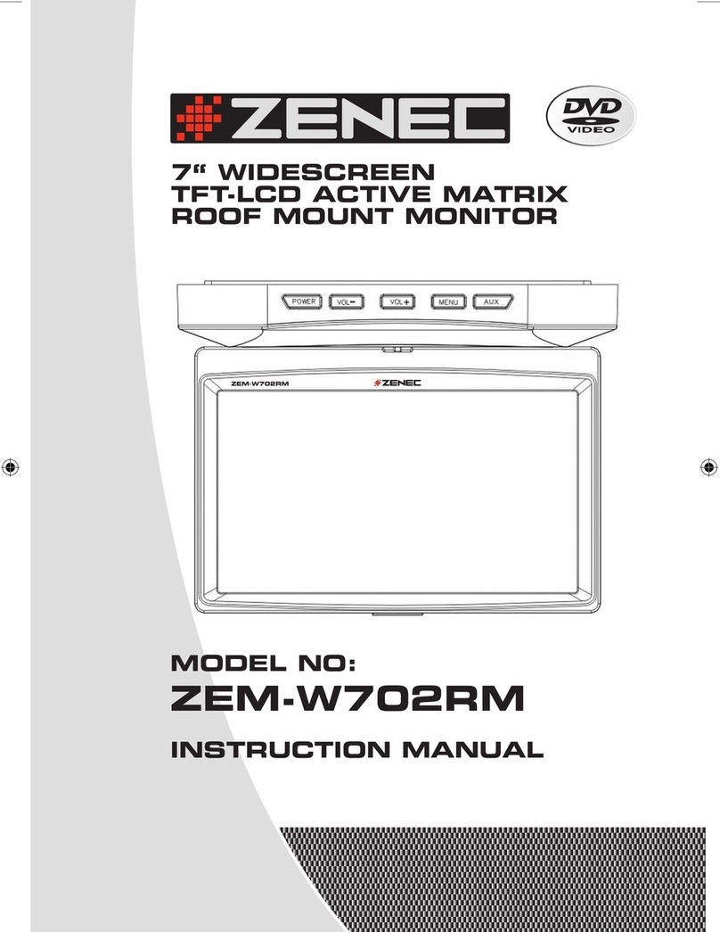 ZENEC ZEM-W702RM User manual ZENEC ZEM-W702RM User manual
