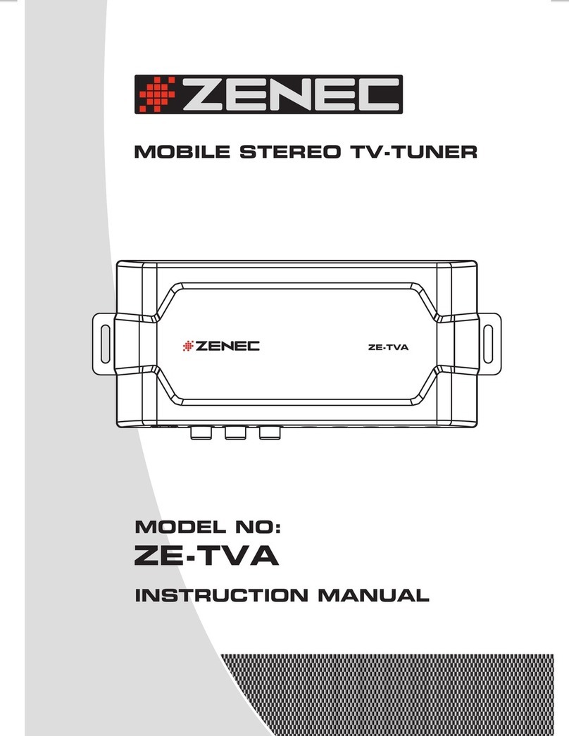 ZENEC ZE-TVA User manual