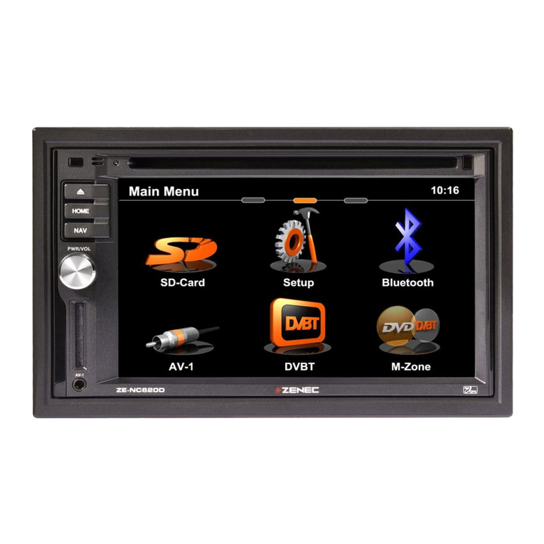 ZENEC ZE-NC524 user manual