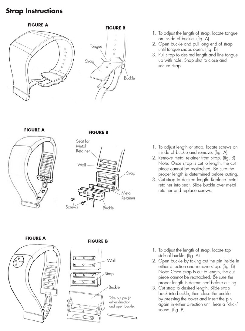 Fossil STARCK STRAP User manual Fossil STARCK STRAP User manual