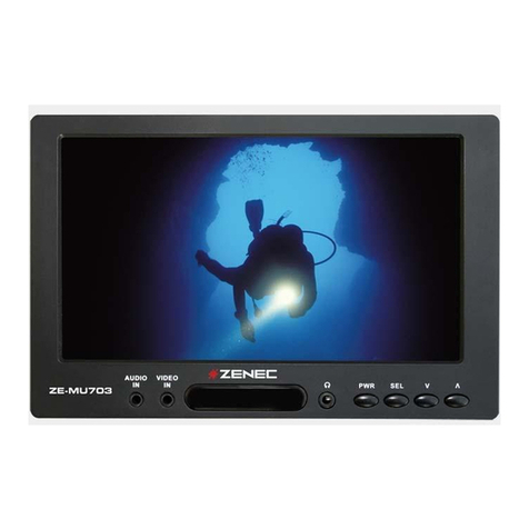 ZENEC ZE-MU703 User manual
