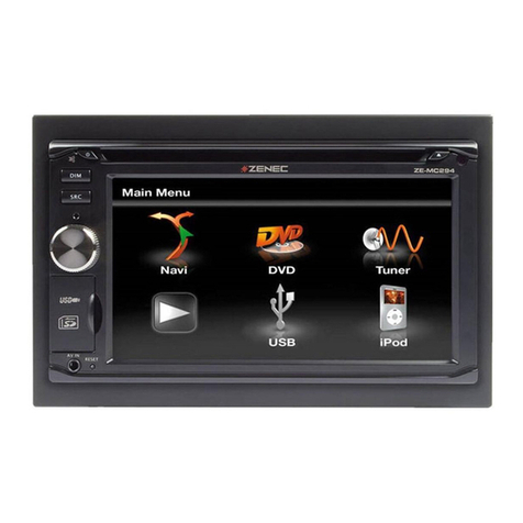 ZENEC ZE-MC294 User manual