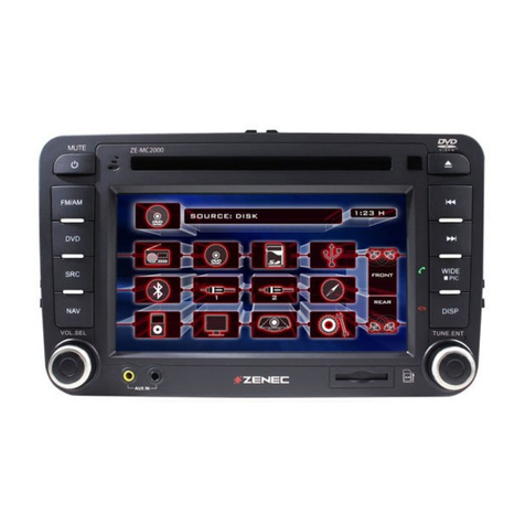 ZENEC ZE-MC2000 User manual