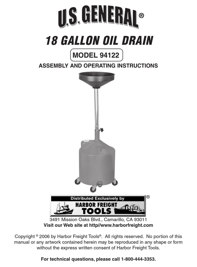 U.S. General 94122 Assembly and operating instructions U.S. General 94122 Assembly and operating instructions