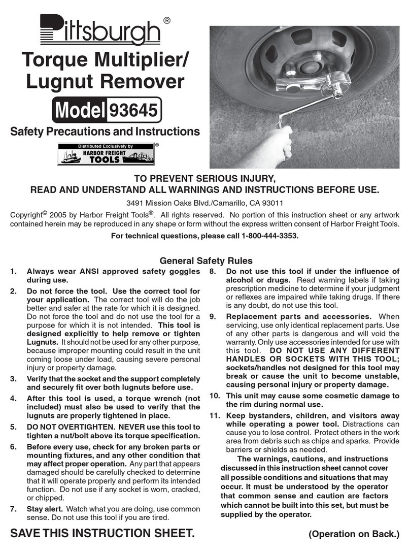 Pittsburgh 93645 instructions