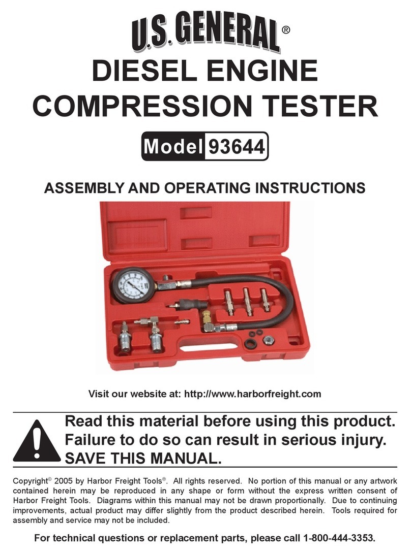 U.S. General 93644 Assembly and operating instructions