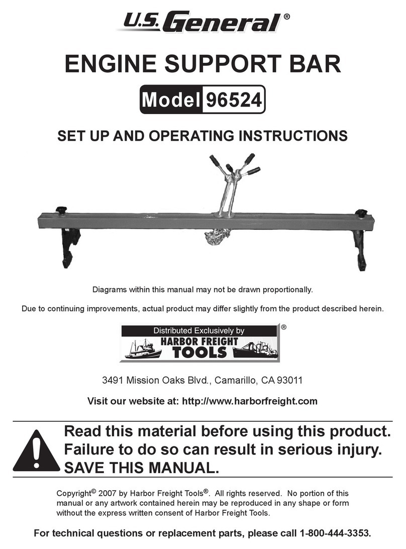 U.S. General 96524 Set up and operating instructions