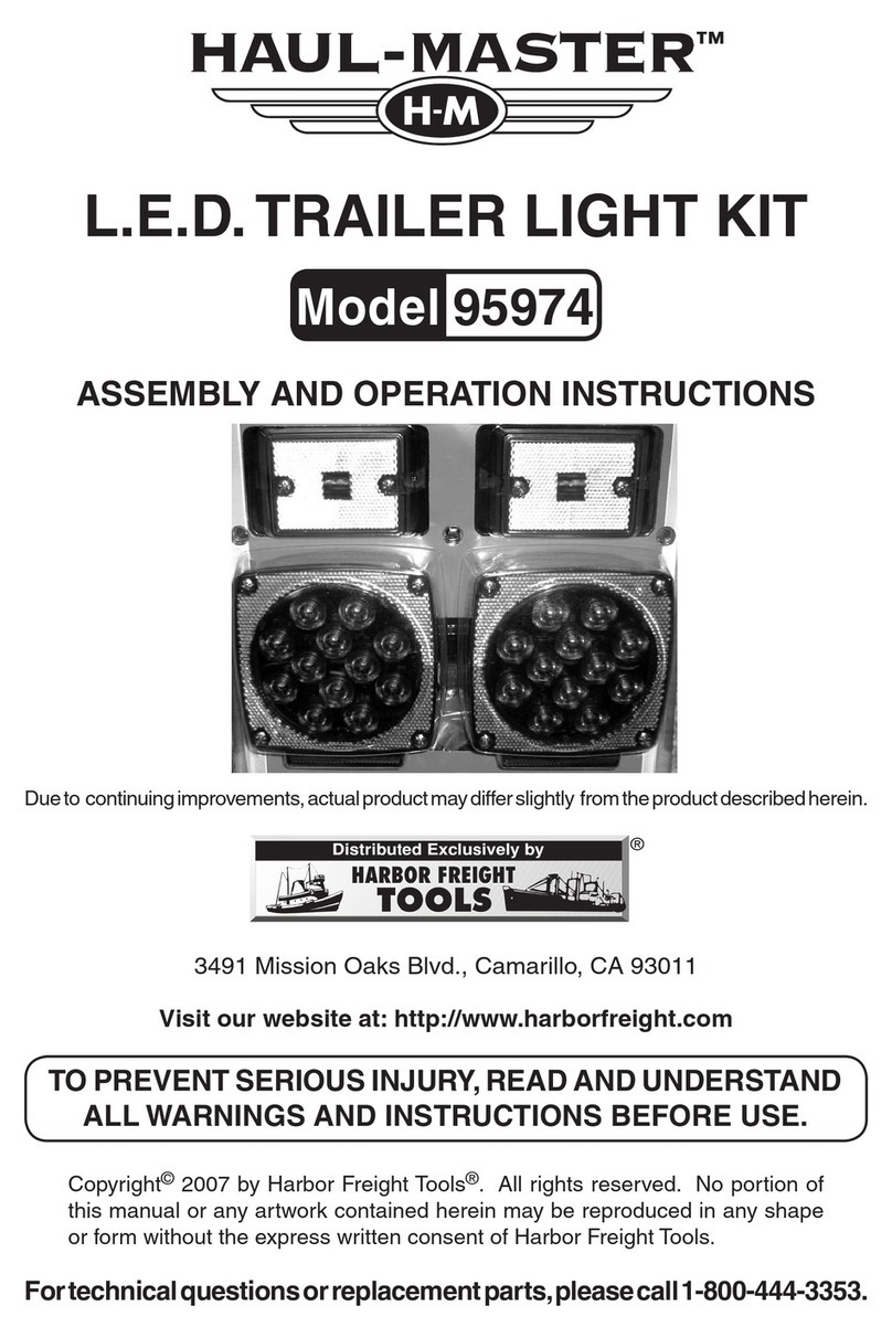 HAUL MASTER 95974 Parts list manual