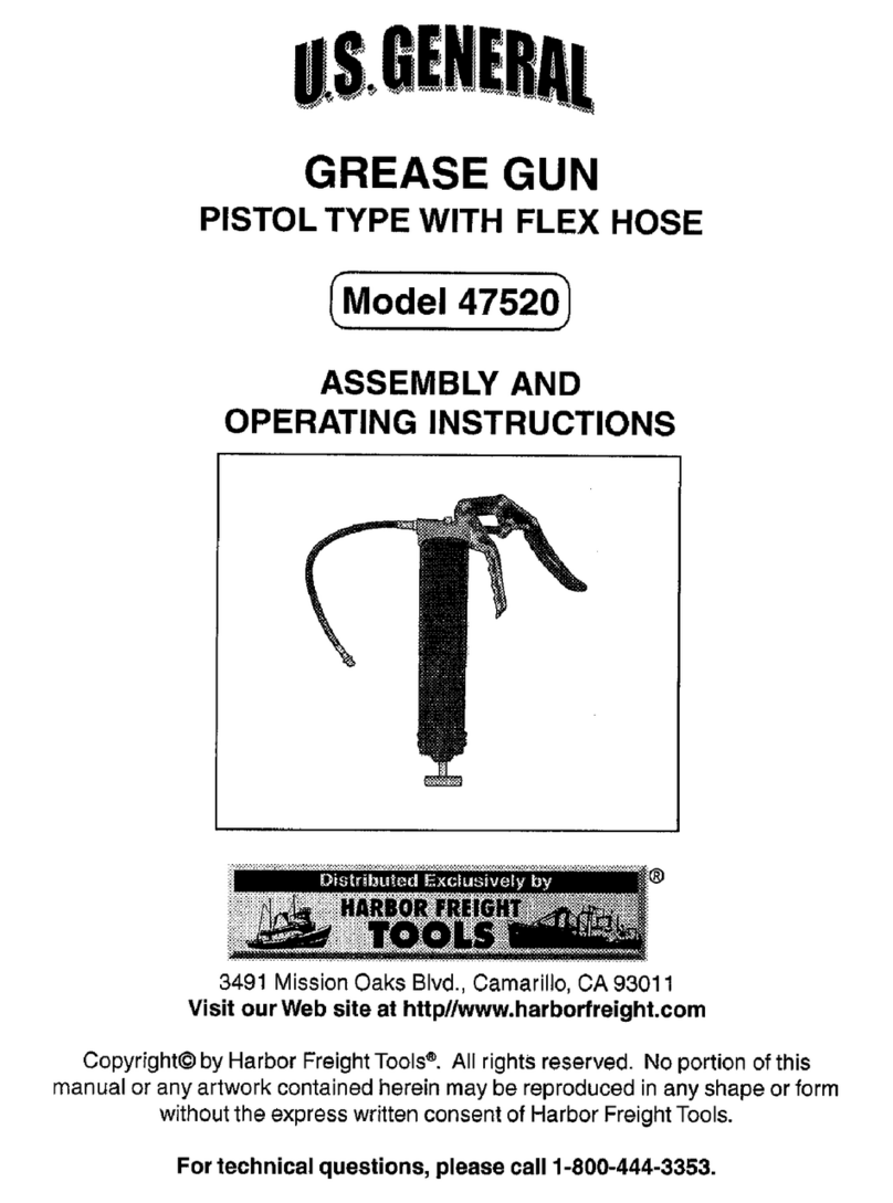 U.S. General 47520 Operating instructions