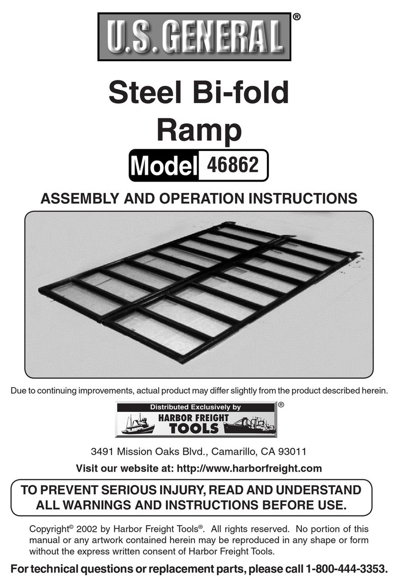 U.S. General 46862 Parts list manual