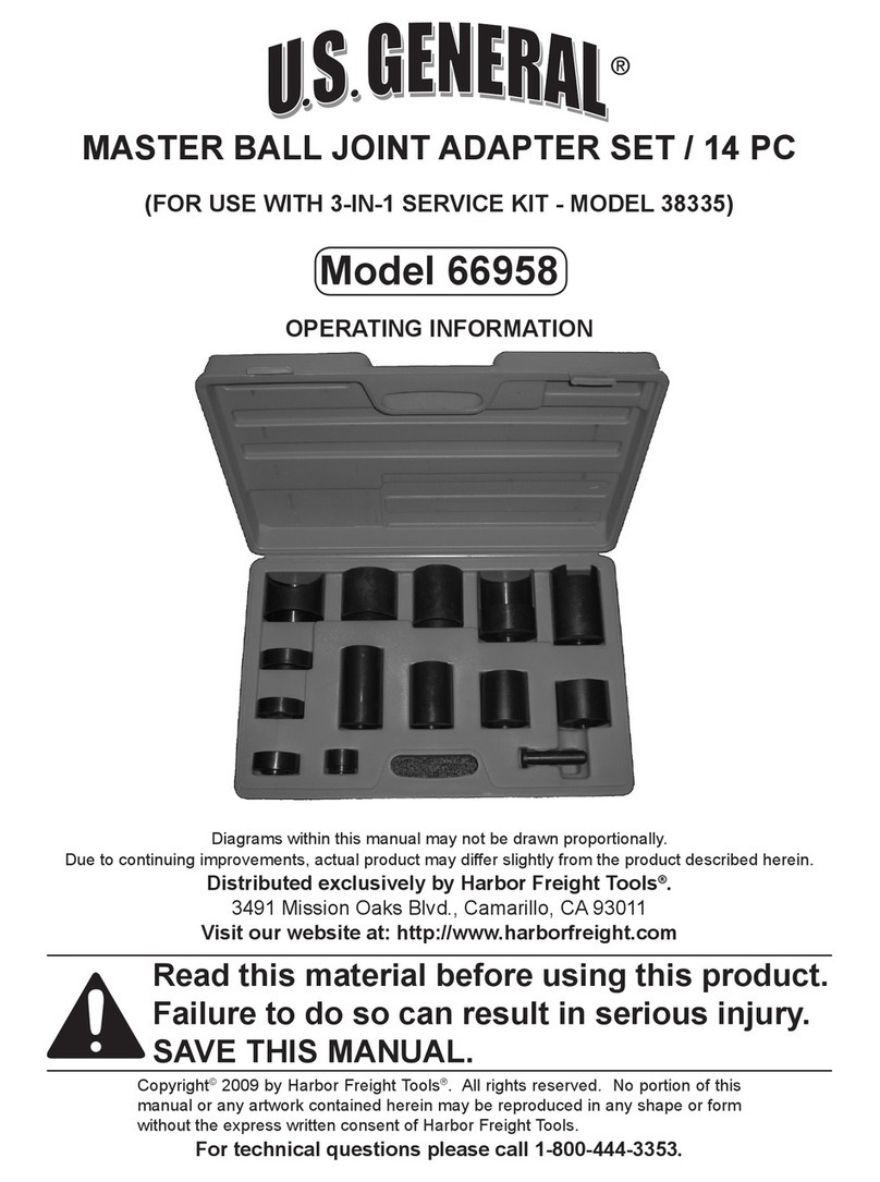 U.S. General 66958 Operating information