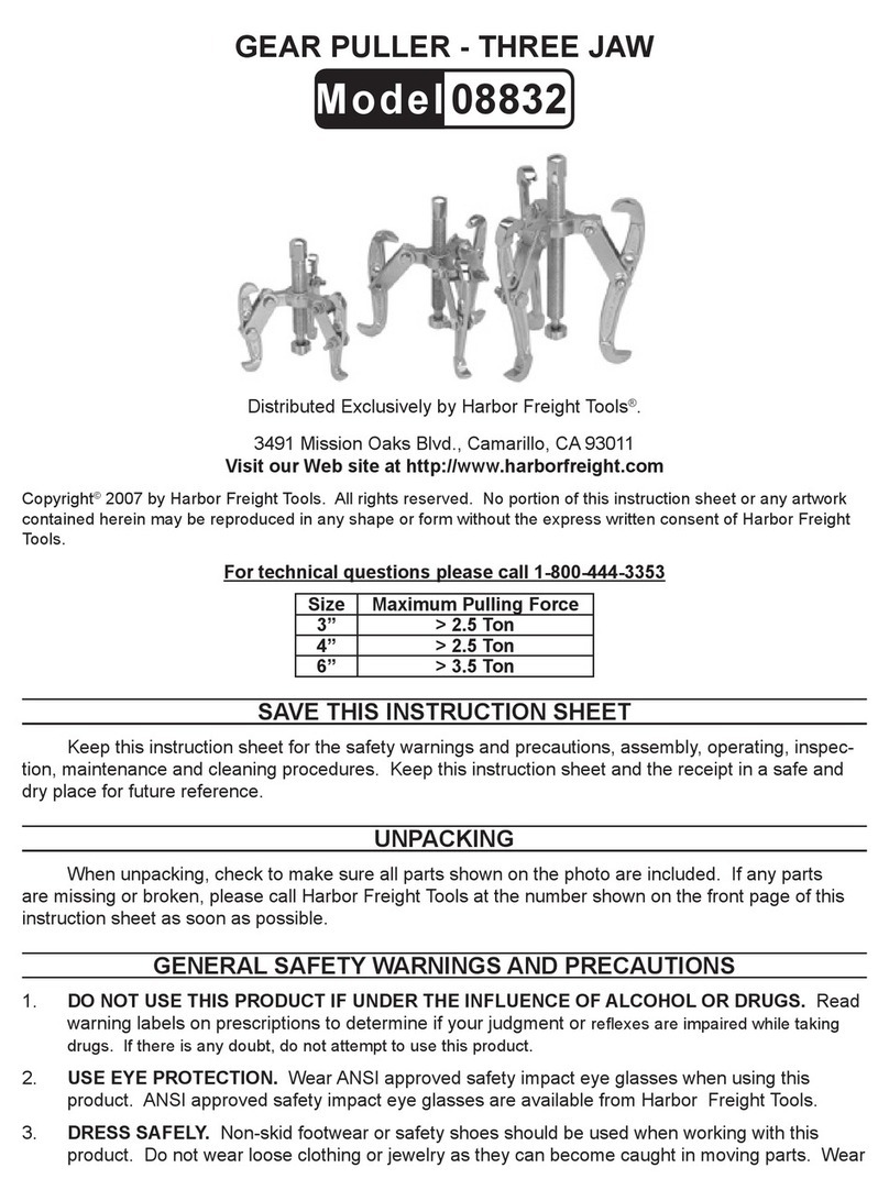 CHICAGO 8832 User manual
